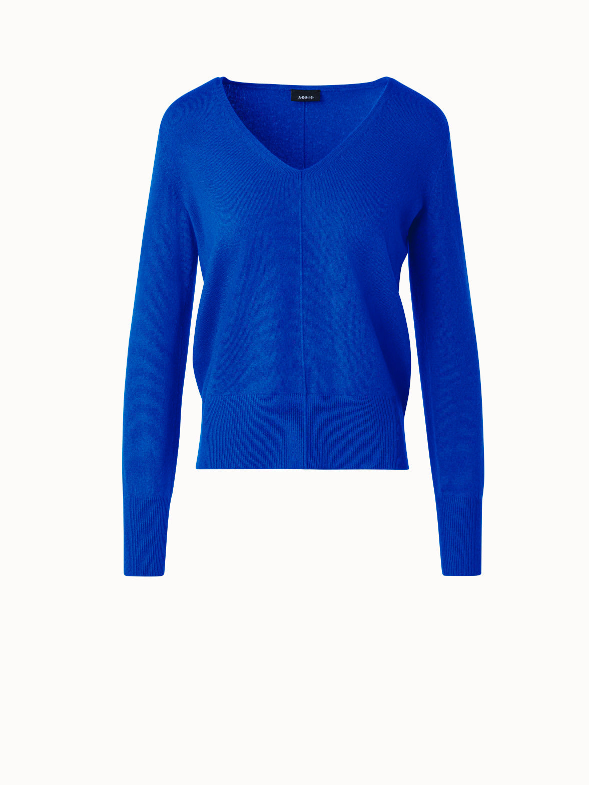 Equipment FEMME outlet V-Neck Blue 100% Cashmere Sweater