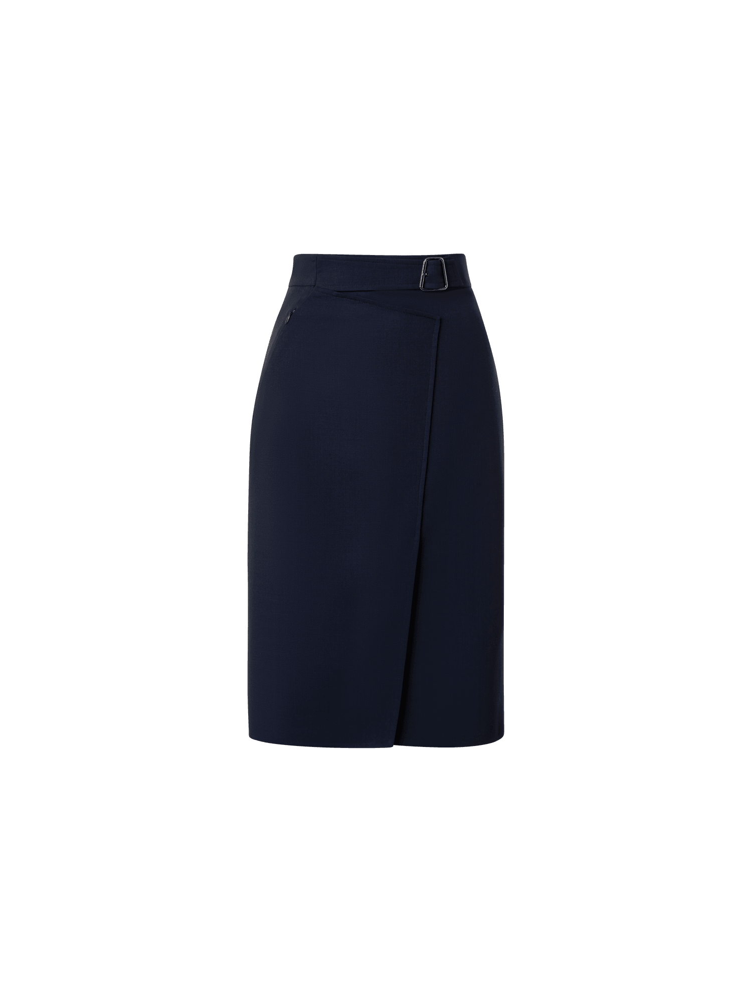 Wool Double-Face Wrap Effect Pencil Skirt – Akris EU