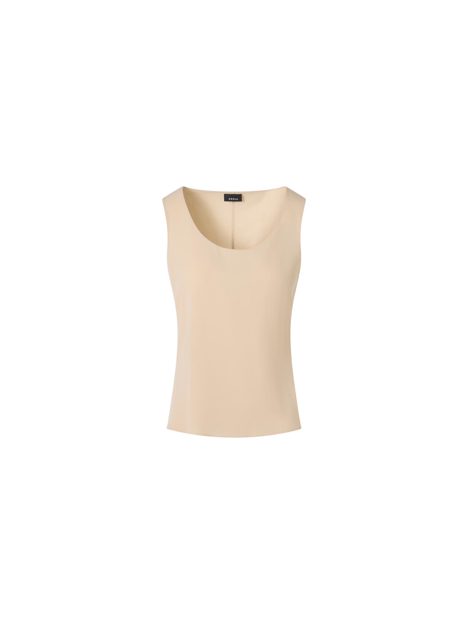 Sleeveless Silk Georgette Tank Top – Akris EU