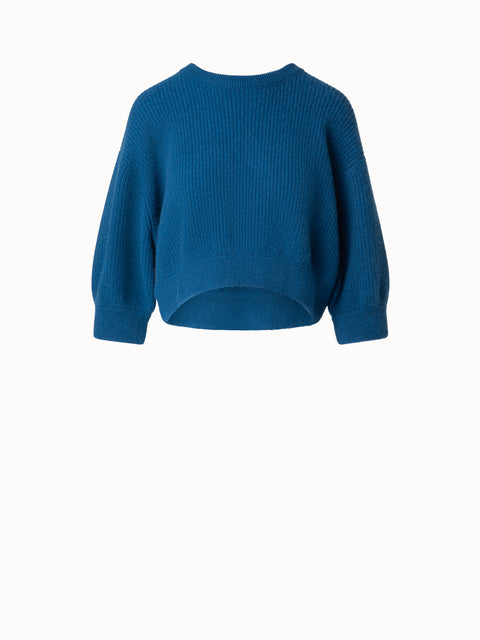 Boxy Cashmere Knit Sweater