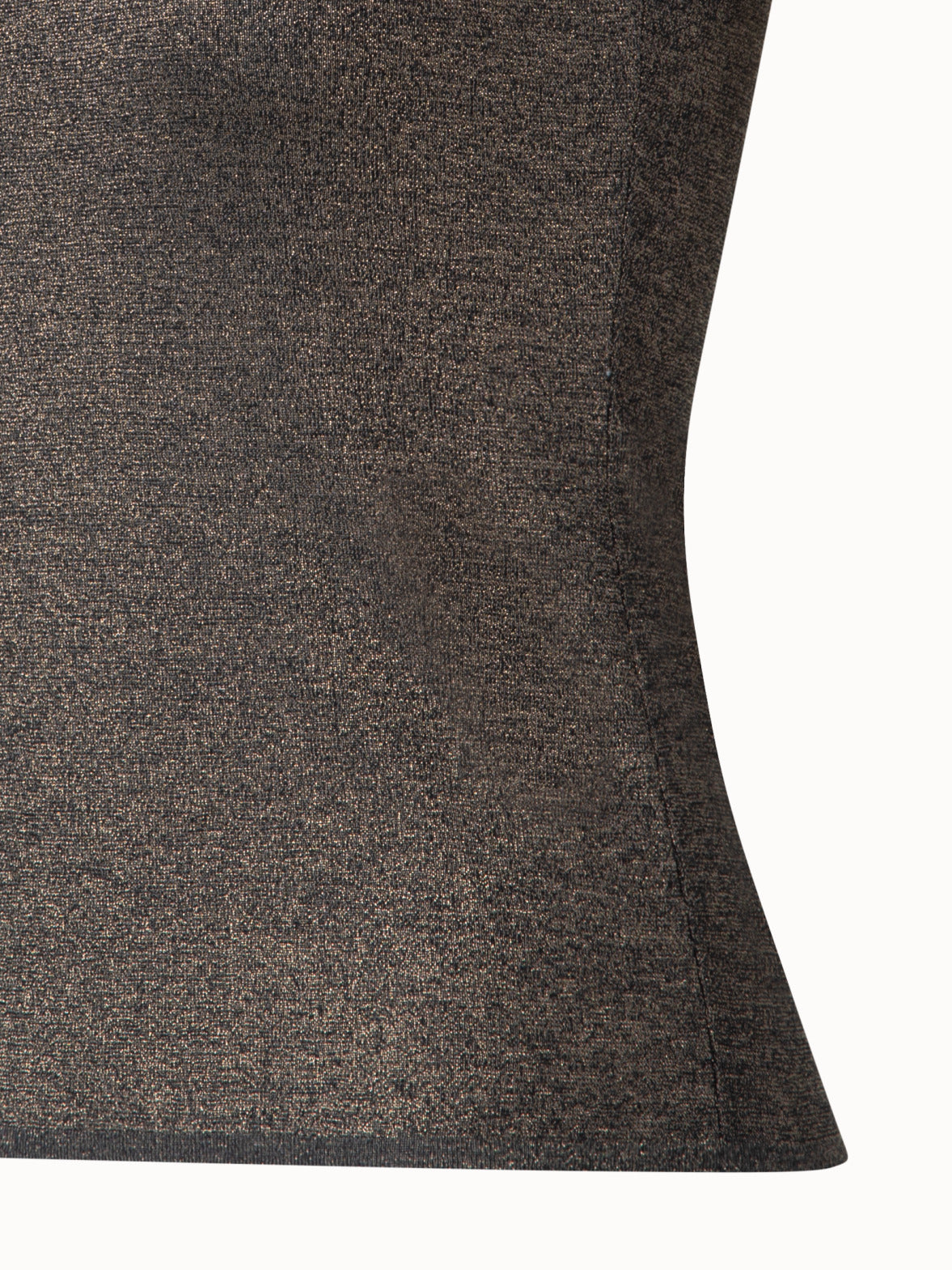 Silk Tank Top with Golden Lurex - black - multicolor - gold
