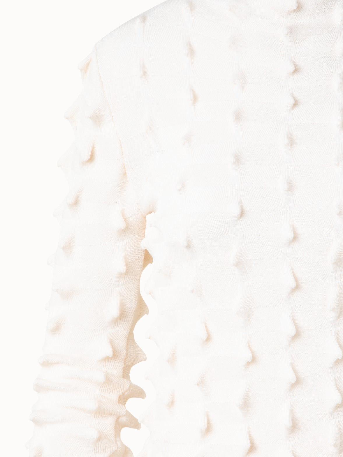Sweater with 3D Sail Look - neutral - ecru - white