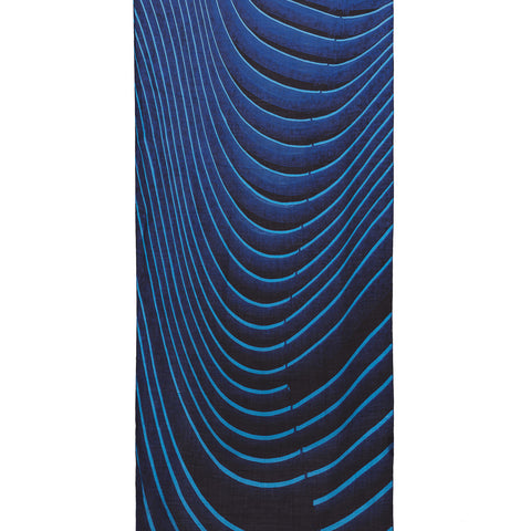 Curves print scarf