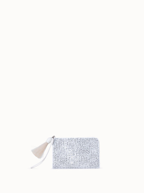 Tassel Pouch in Two-Tone Sequins