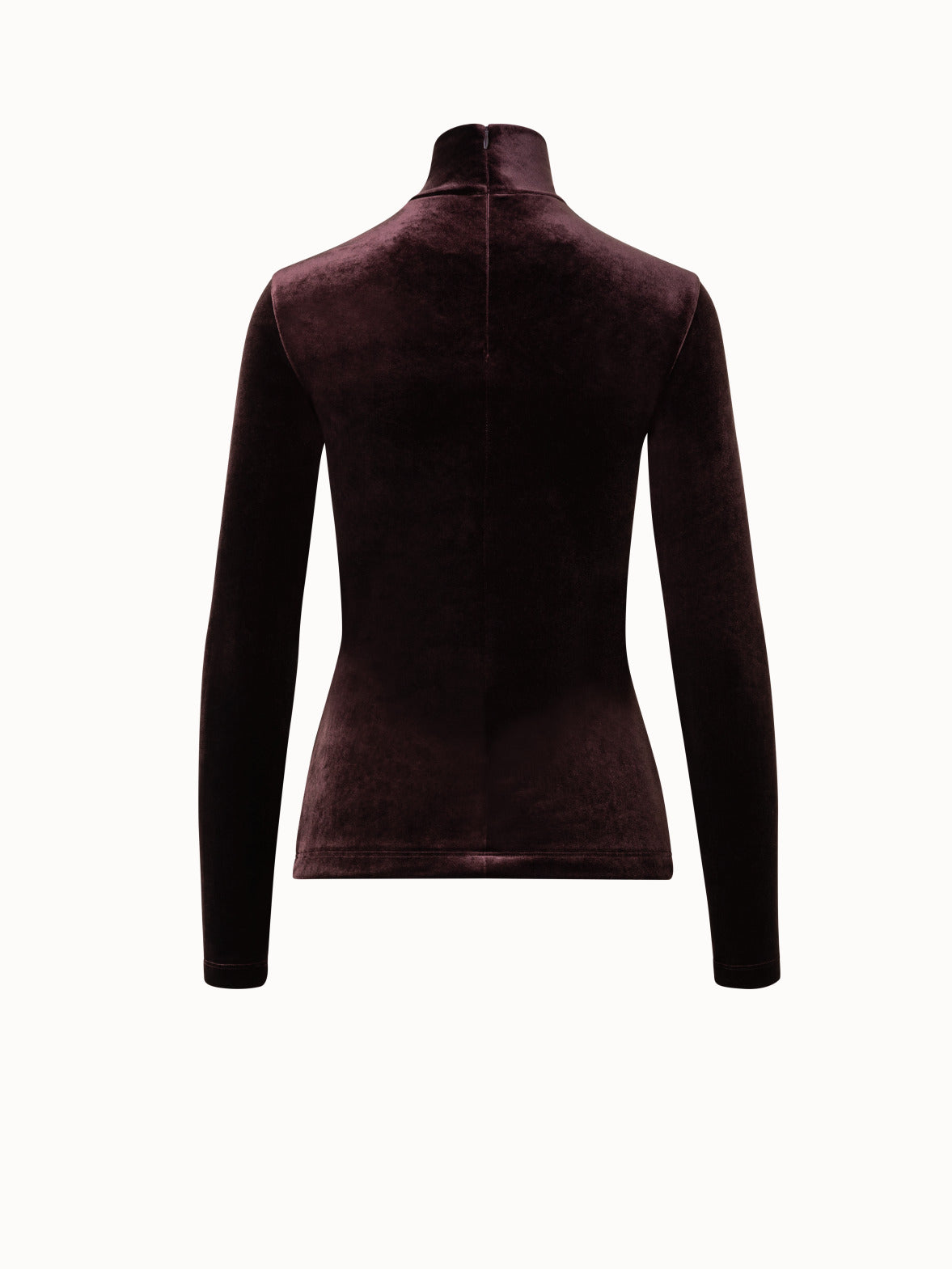 Burgundy hot sale velvet sweater