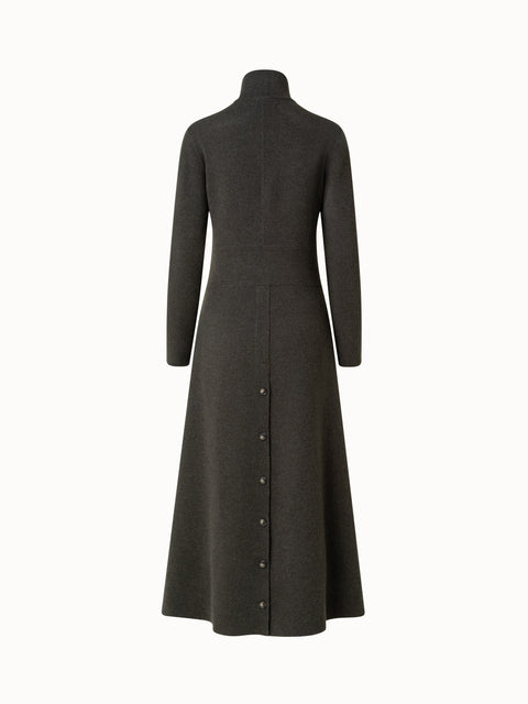 Cashmere Double-Face Knit Maxi Coat