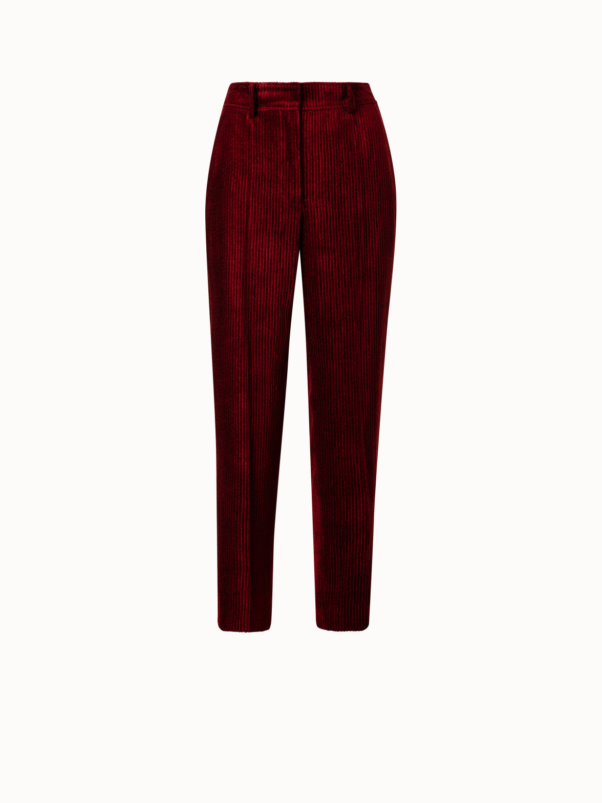 PURDEY Pleated cotton-corduroy tapered pants | NET-A-PORTER