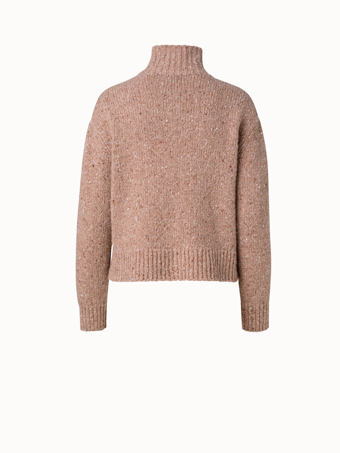 Cashmere Tweed Short Pullover
