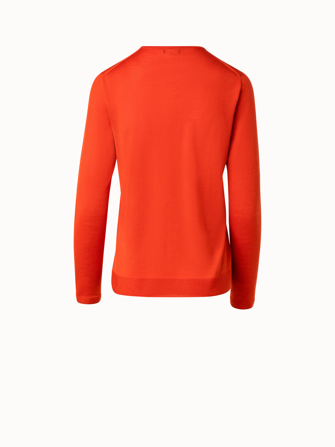 Seamless Cashmere Silk Knit Pullover