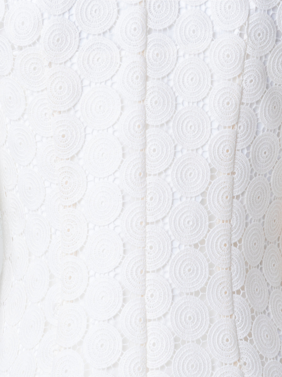 Blouse in Techno Dot Guipure Lace - white