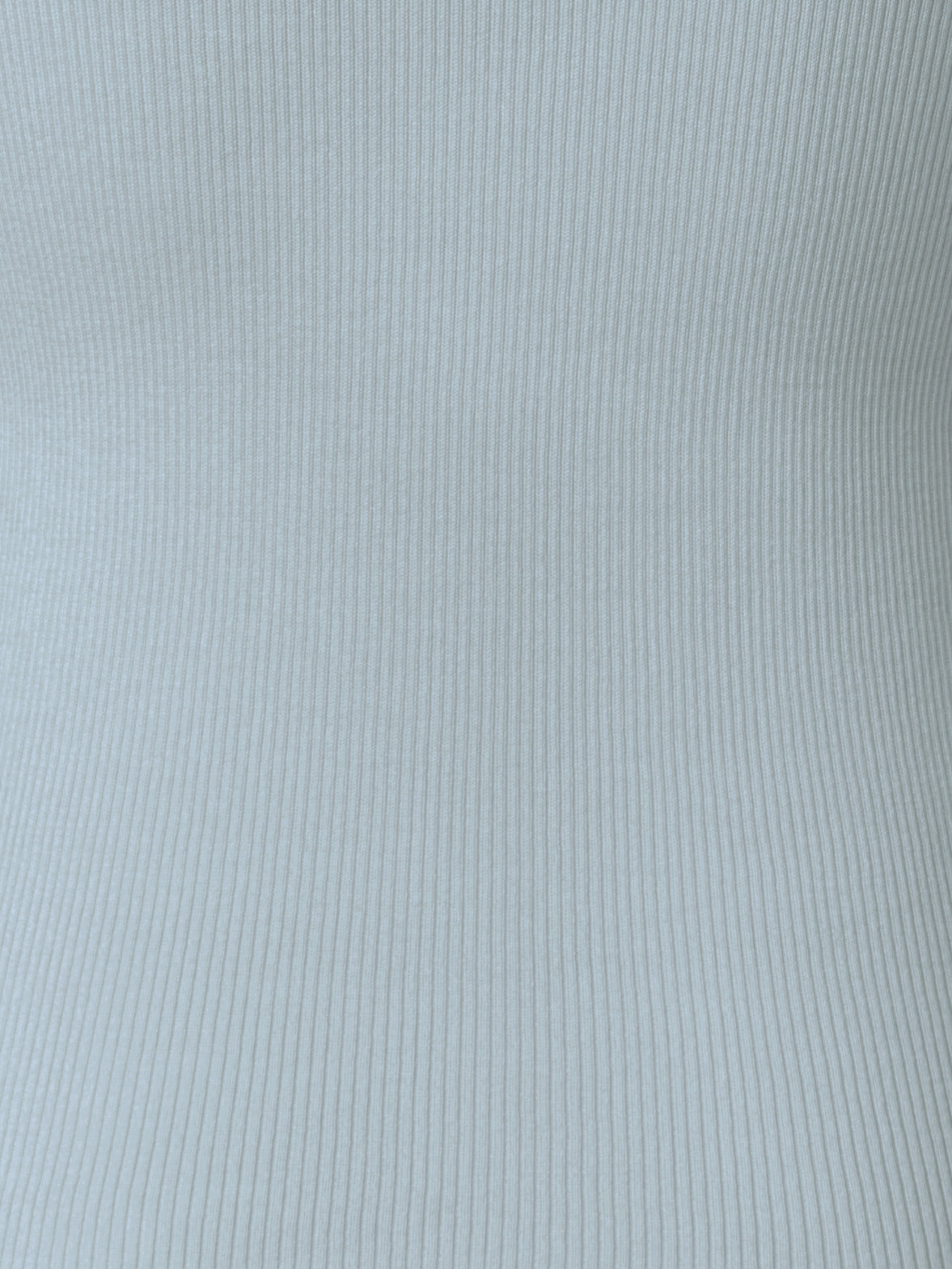 Silk Cotton Fine Rib V-neck Sweater - blue