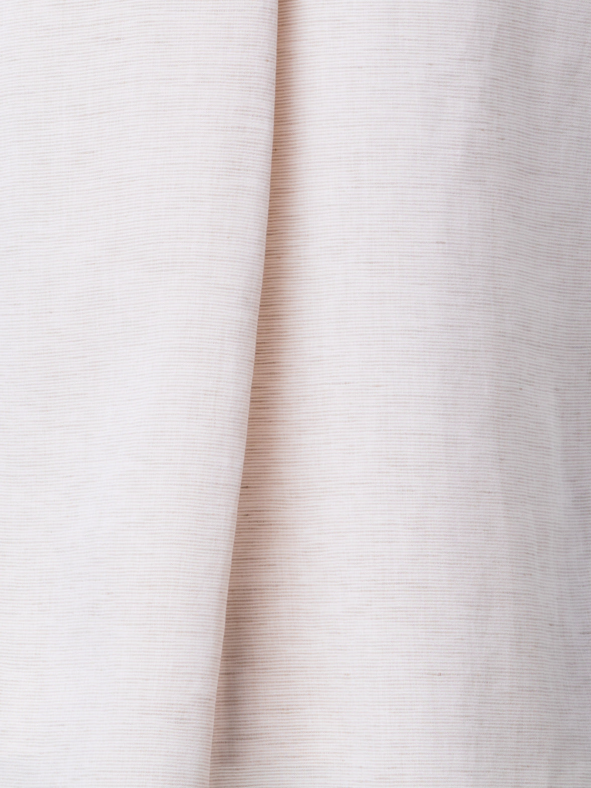 Sleevless Tunic Blouse in Stretch Linen - beige