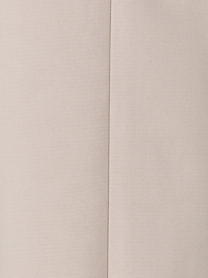 Cotton Double-Face Cargo Pants - beige