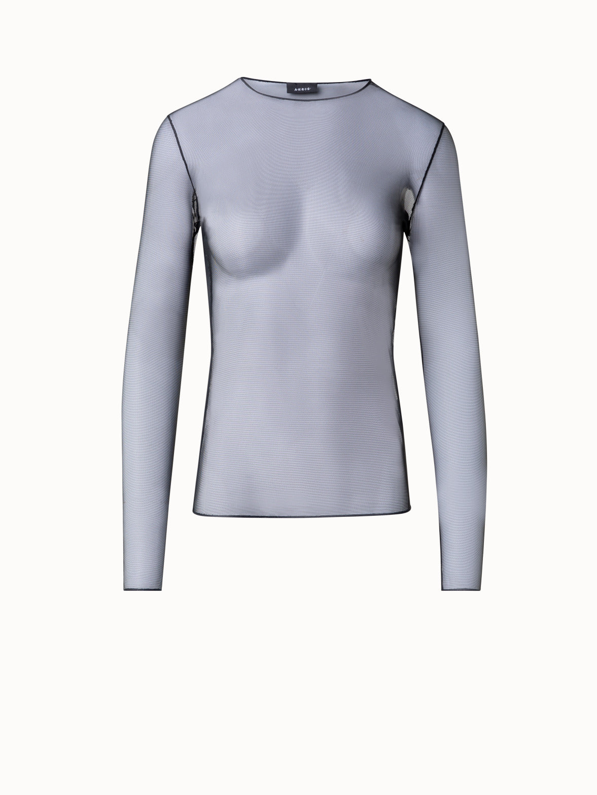 Long Sleeve Sheer Mesh Layering Top