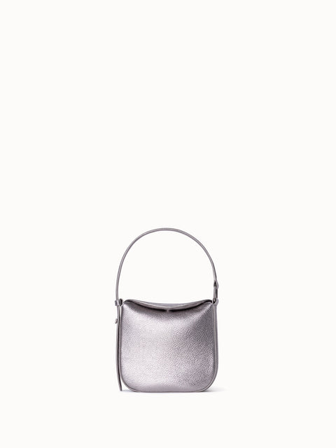 Mini Anna Hobo Bag in Leather