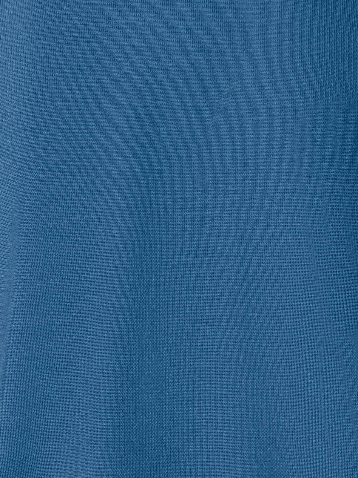 Designer Seamless Crew Neck Sweater in Cashmere Silk - blue