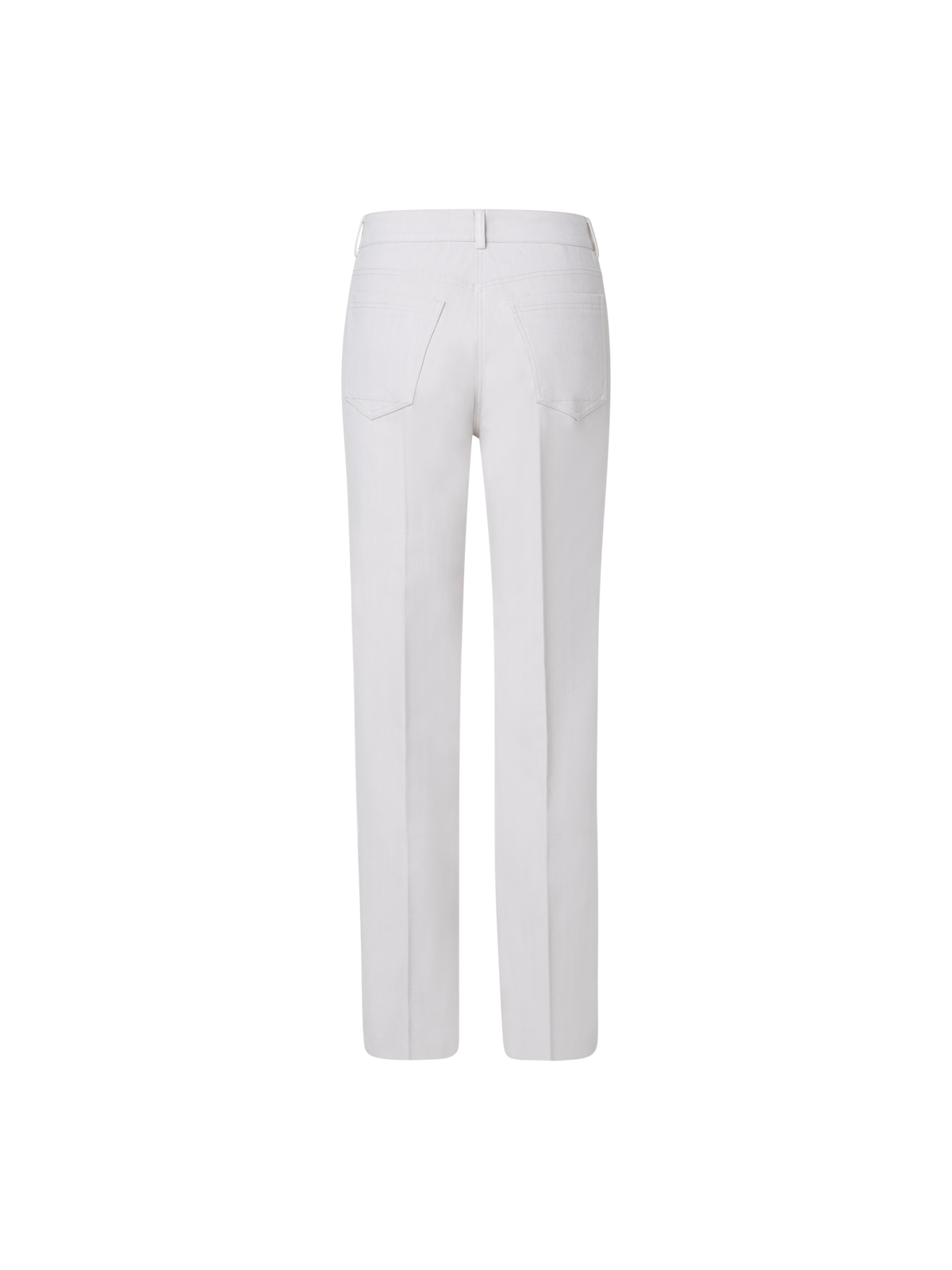 Designer Straight Cotton Stretch Denim Pants