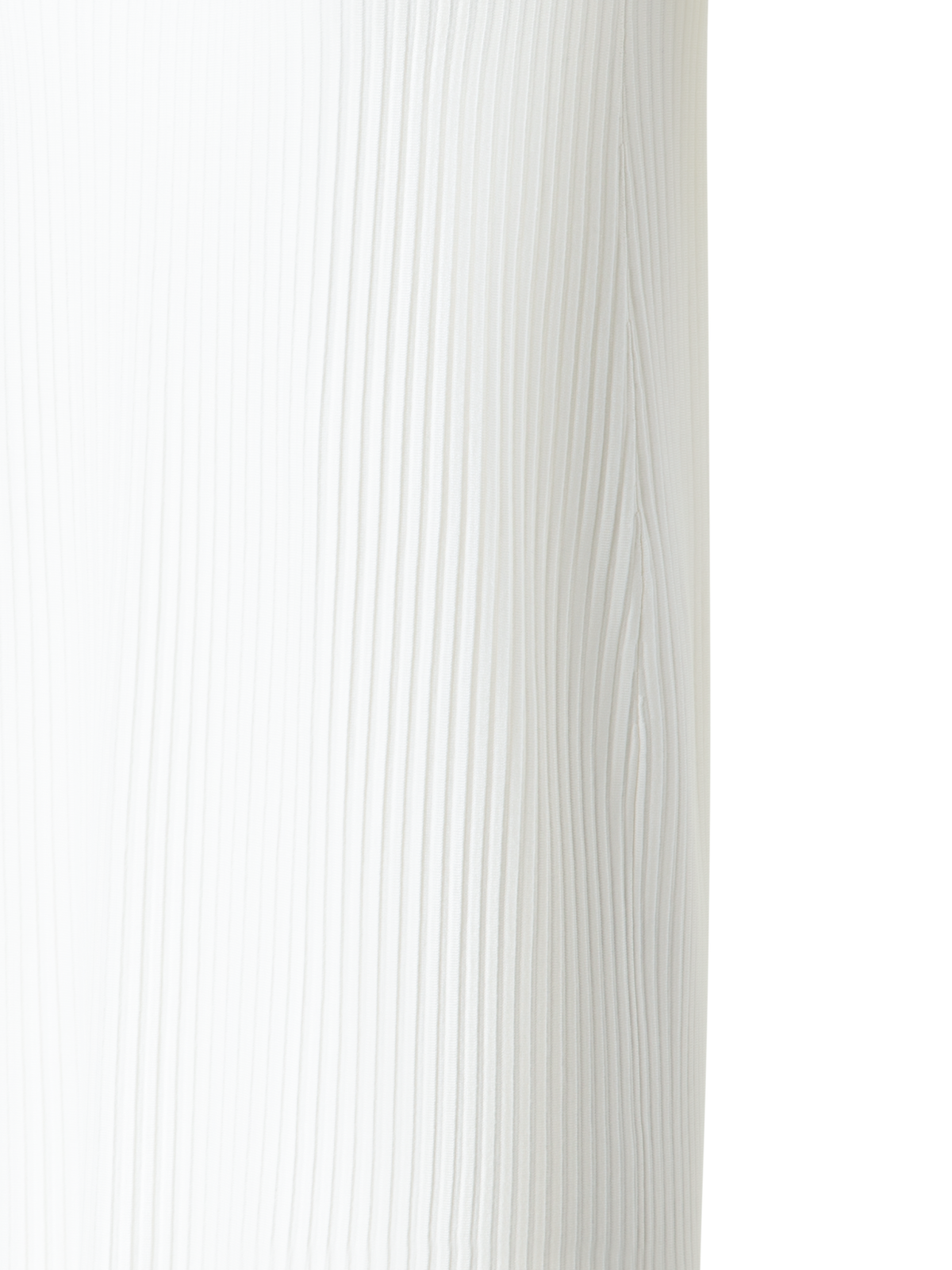 Designer Knit Dress in Semi-Sheer Silk Cotton - neutral - ecru - white