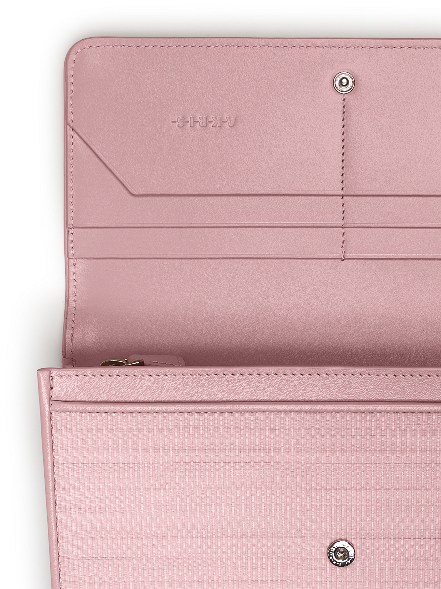 Designer Long Flap Wallet - pink