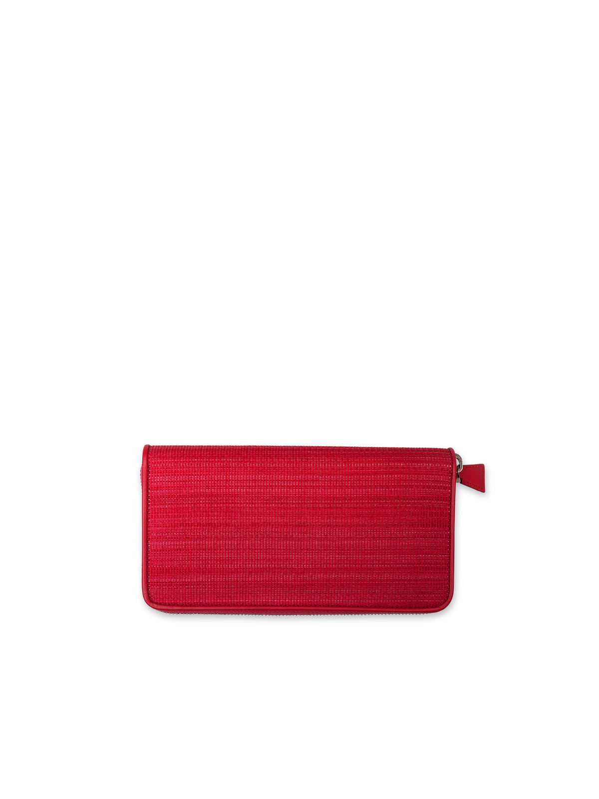 Designer Long Zip Wallet - red