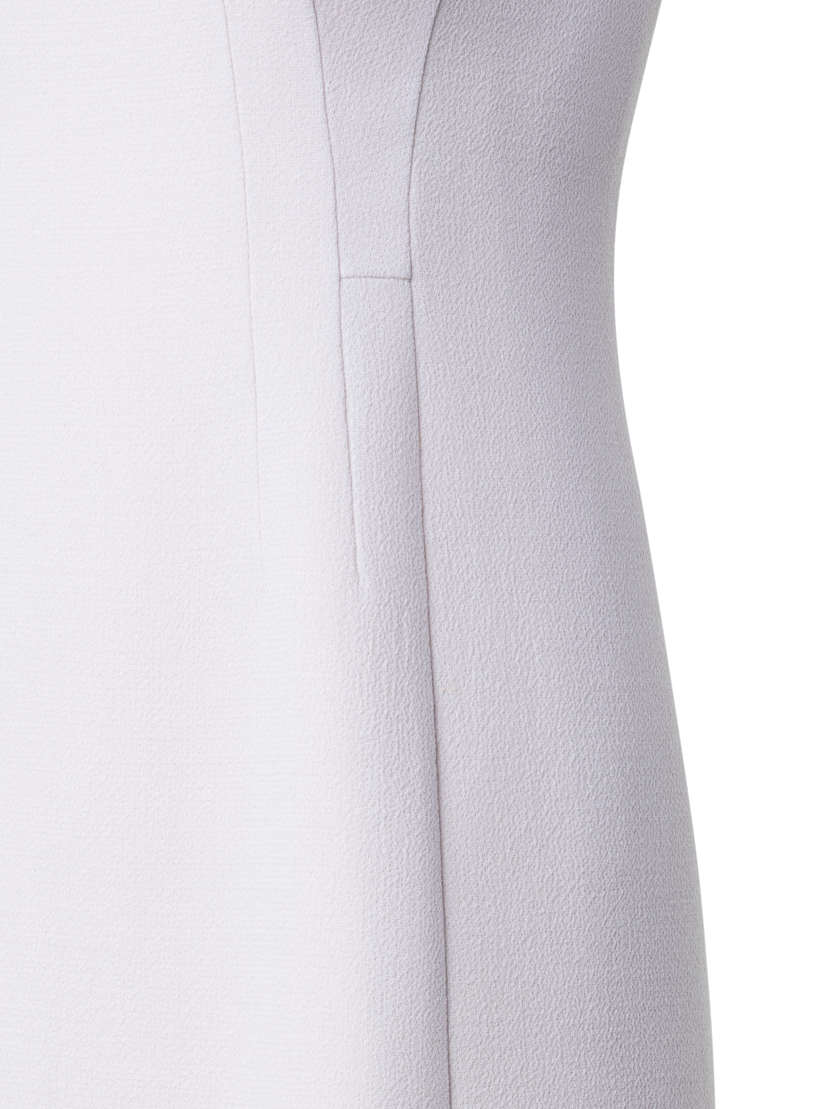 Designer Wool Crêpe Double-Face Sheath Dress - beige