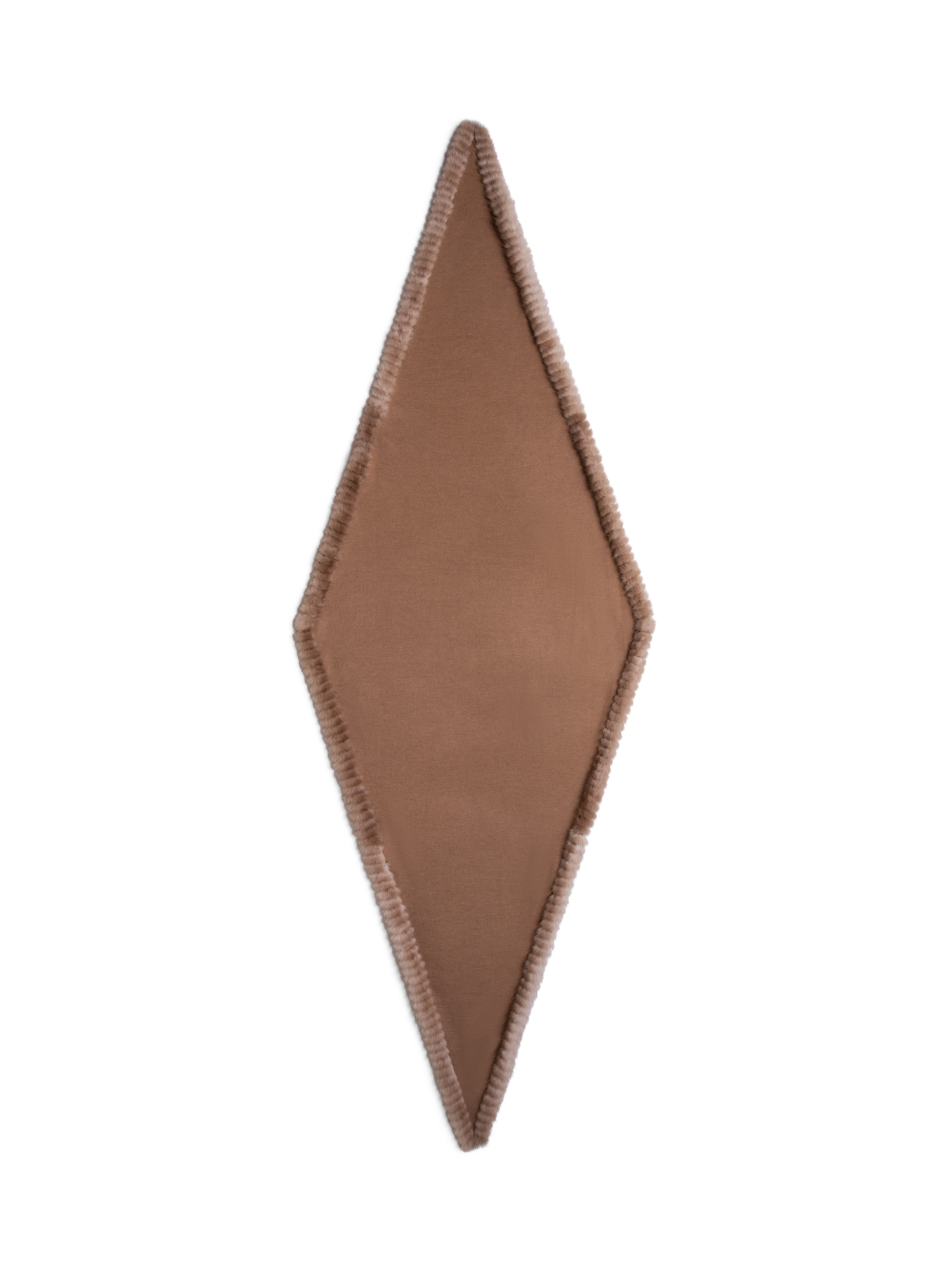 Designer Cashmere-Silk Scarf - brown
