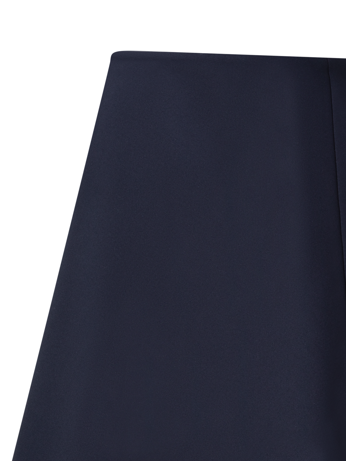 Designer Techno Neoprene Skirt - black