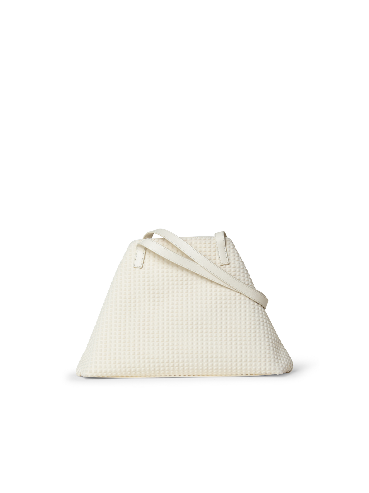 Designer Ai Small Shoulder Tote - neutral - white