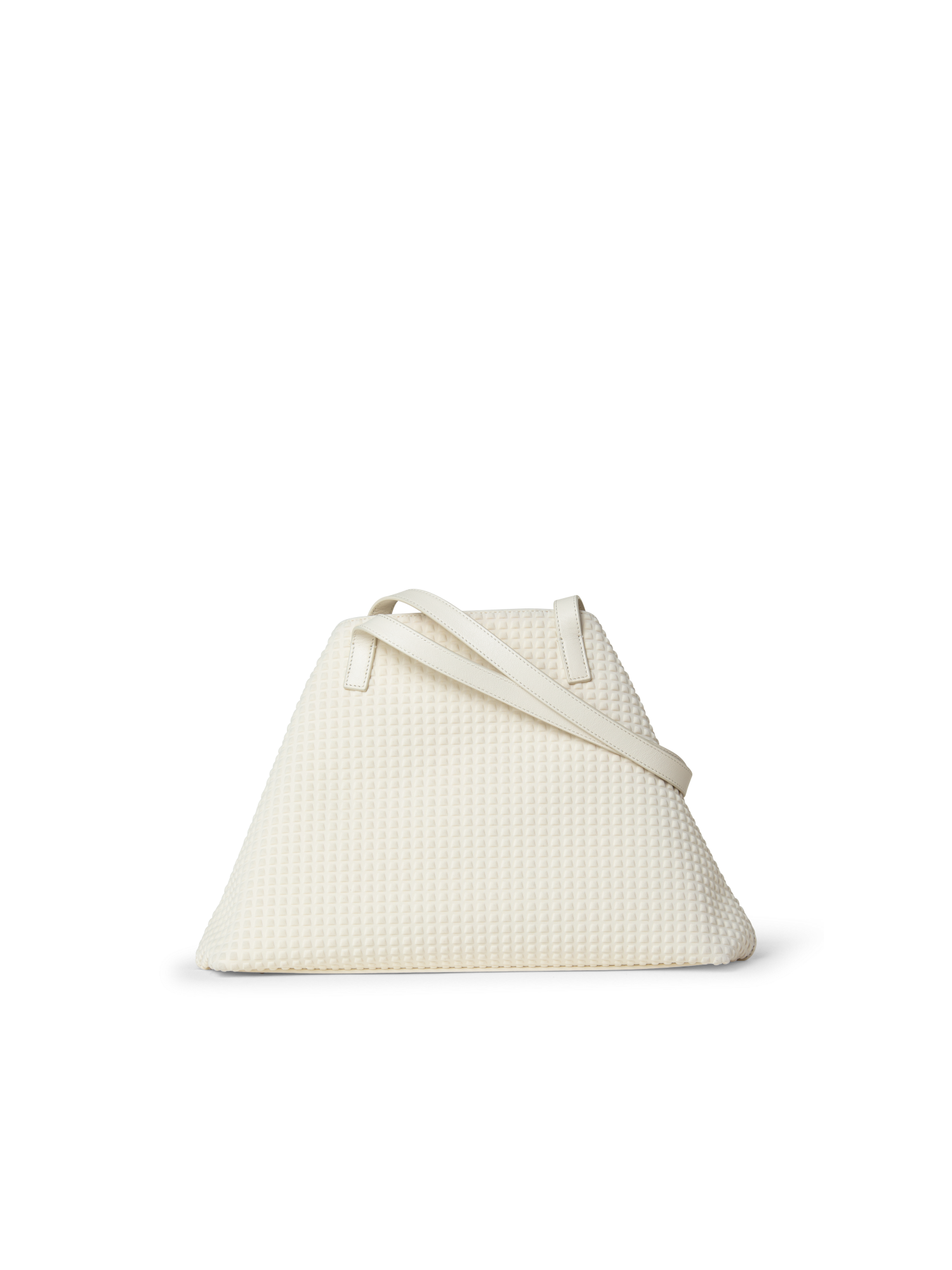 Designer Ai Small Shoulder Tote - neutral - white