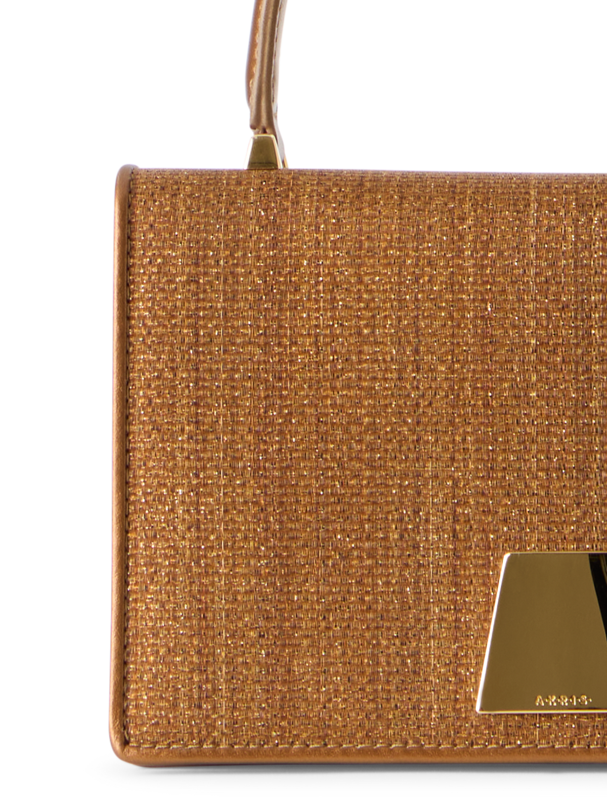 Designer Alice Mini Top Handle Bag - gold
