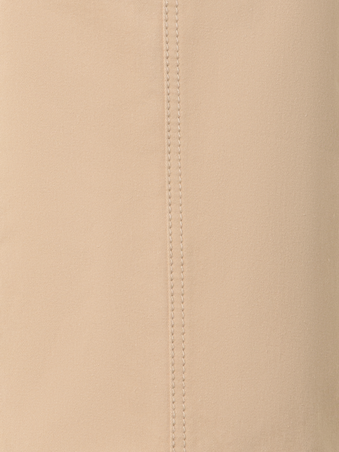 Designer Cropped Wide Cotton Gabardine Pants - neutral - beige