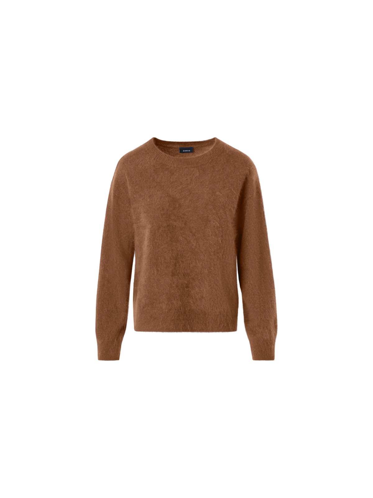 Designer Cloud Cashmere Knit Sweater - brown