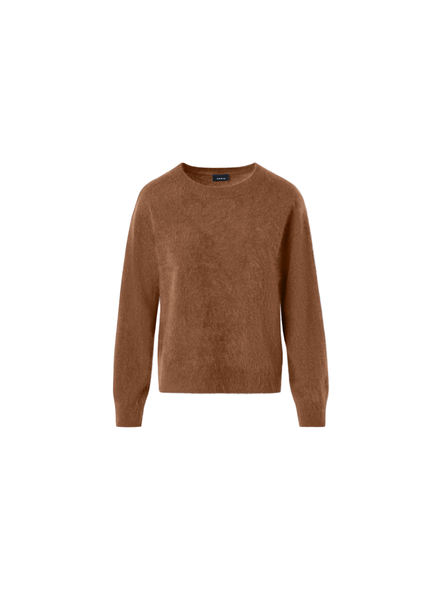 Designer Cloud Cashmere Knit Sweater - brown