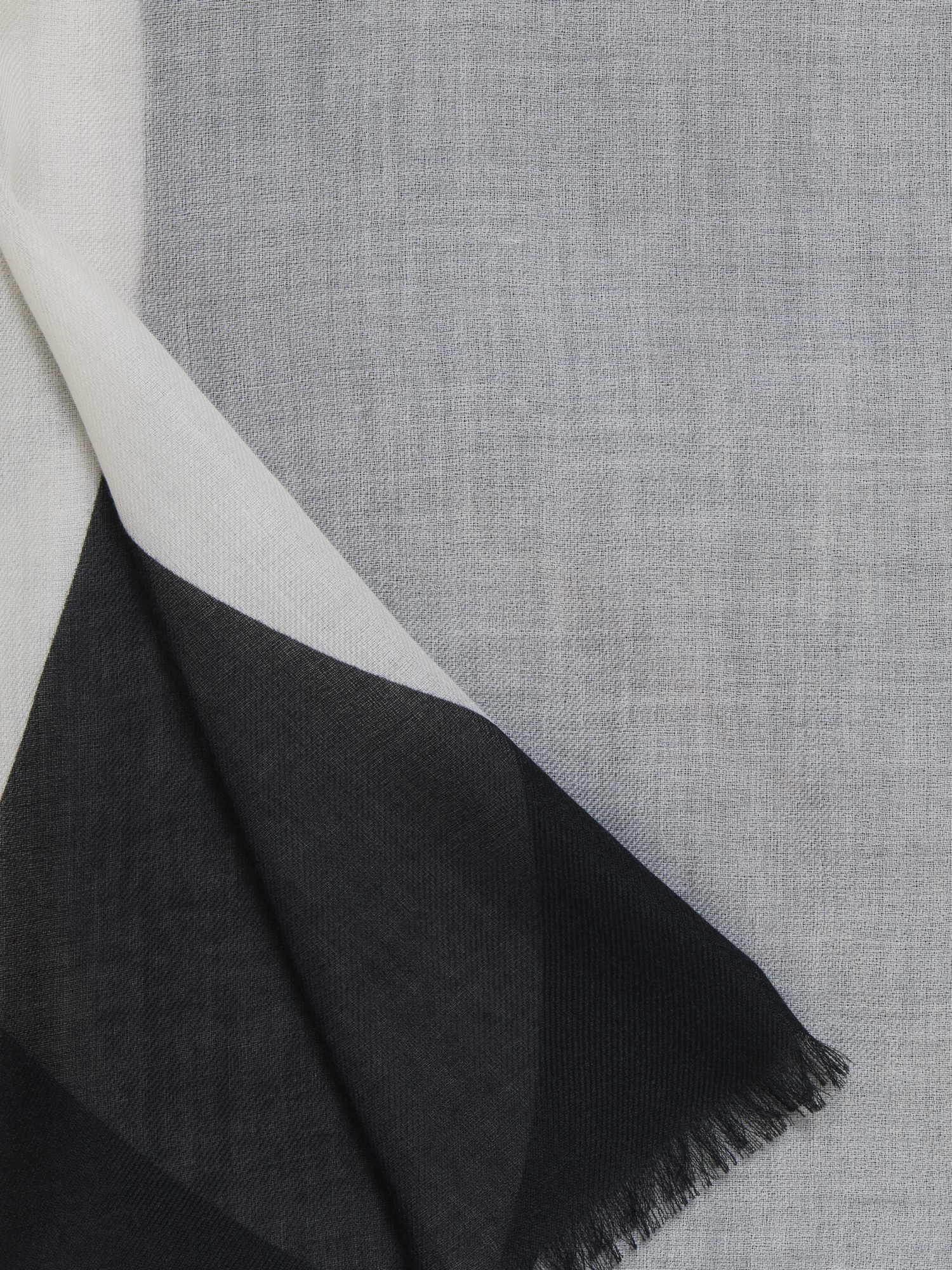 Designer Cashmere Scarf in Cloud Print - multicolor