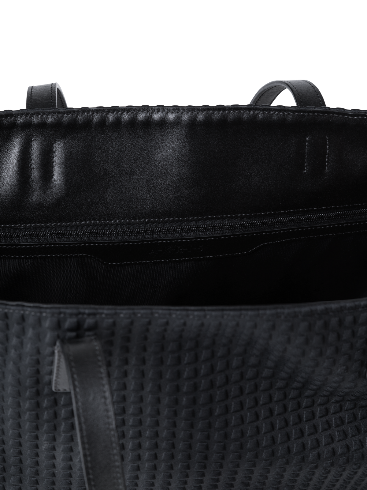 Designer Ai Medium Shoulder Tote - neutral - black