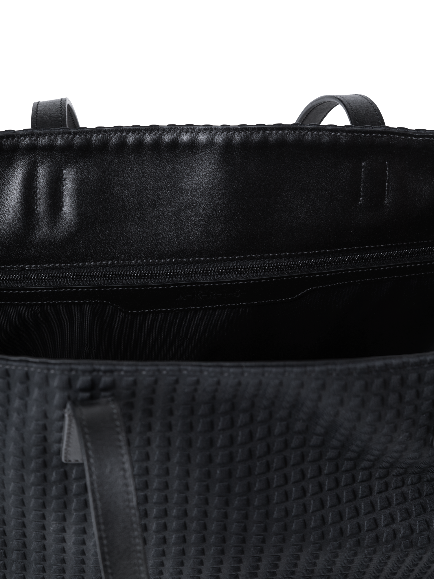 Designer Ai Medium Shoulder Tote - neutral - black