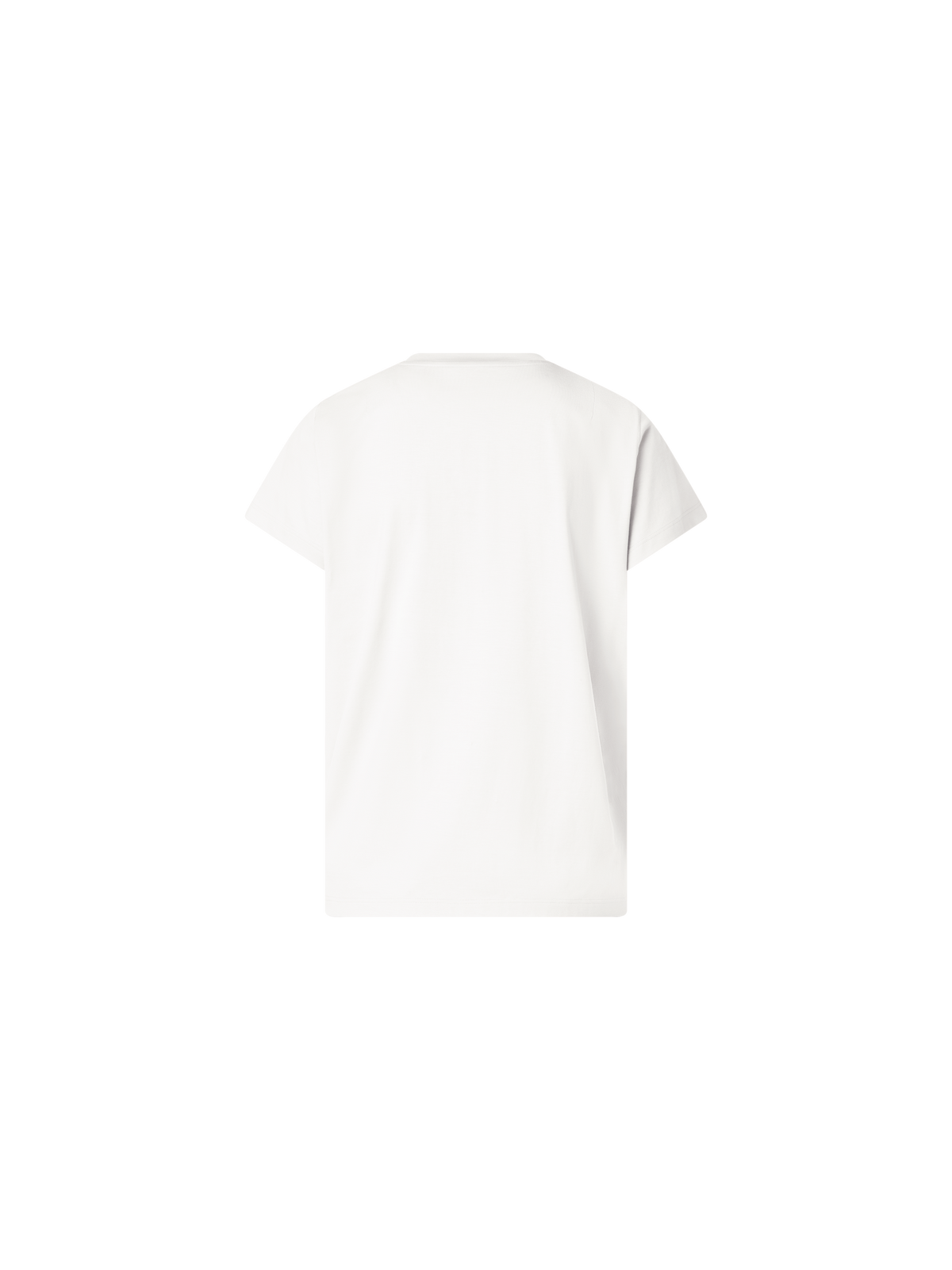 Designer Cotton Jersey T-Shirt - white