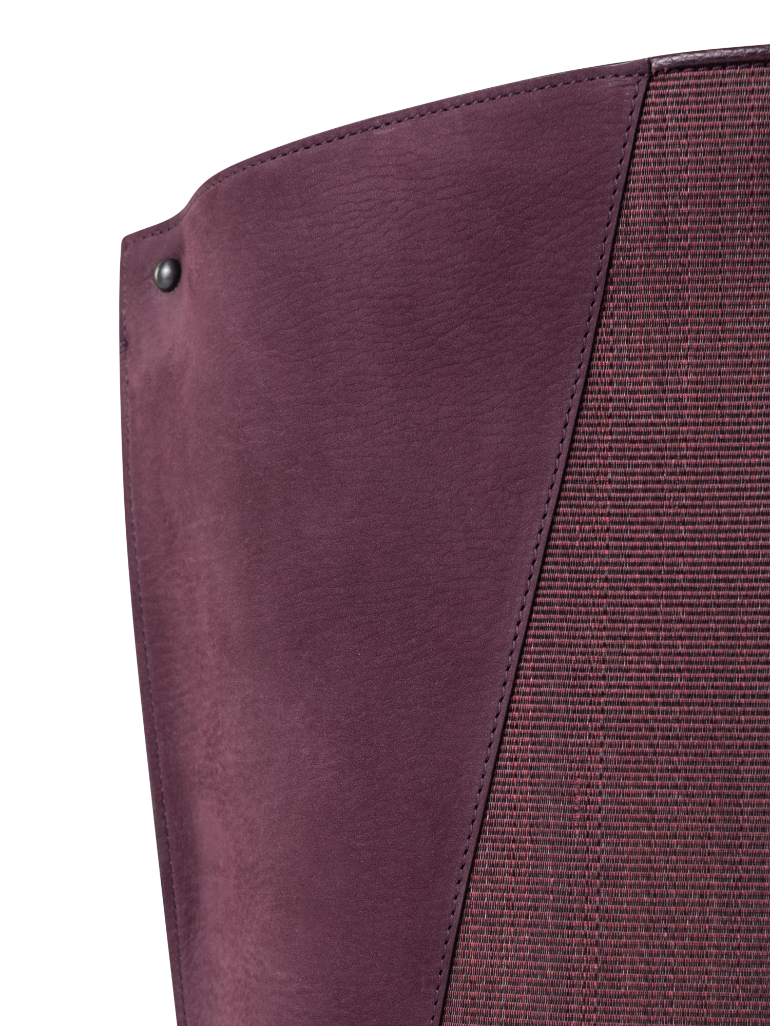 Designer Ai Medium Shoulder Tote - purple - wine - red