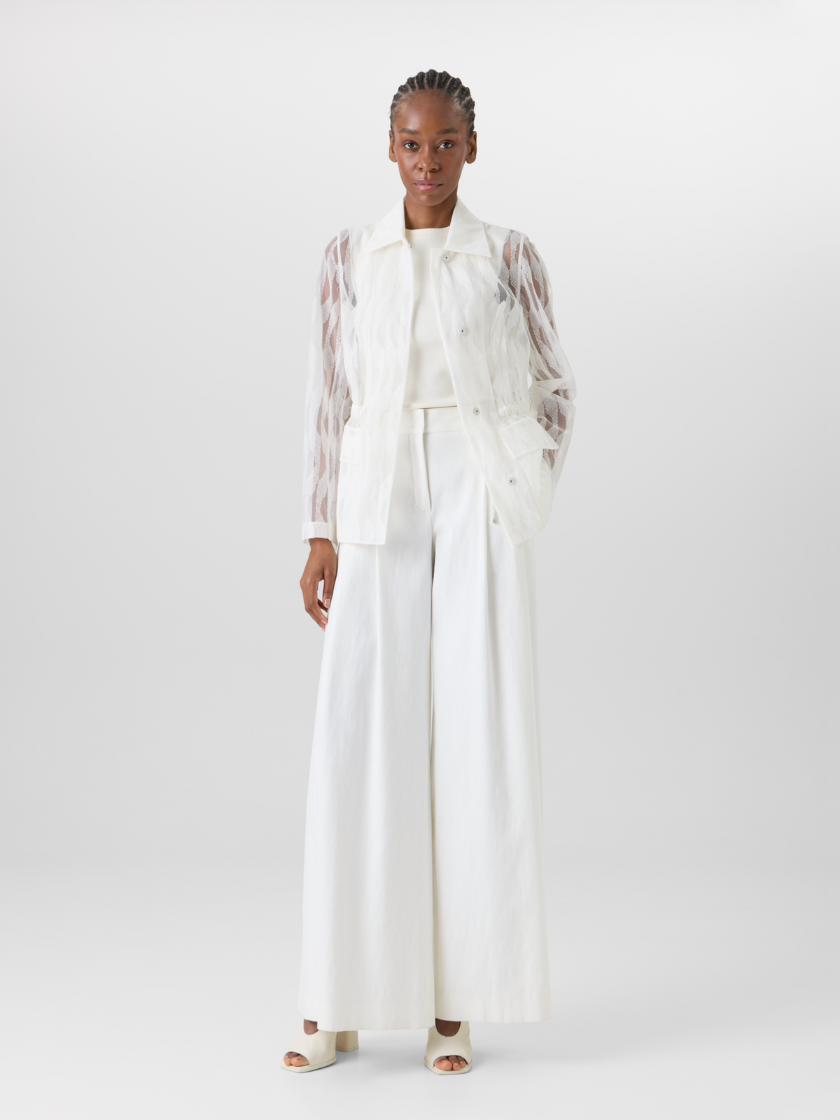 Designer Tomma Shirt Jacket - ecru #editorial