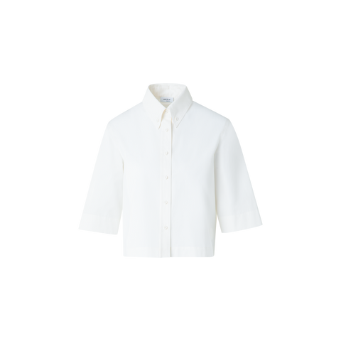 Kurzärmelige Bluse aus Baumwolle