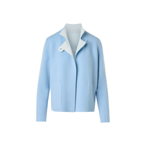 Reversible Cashmere Double-Face Jacket
