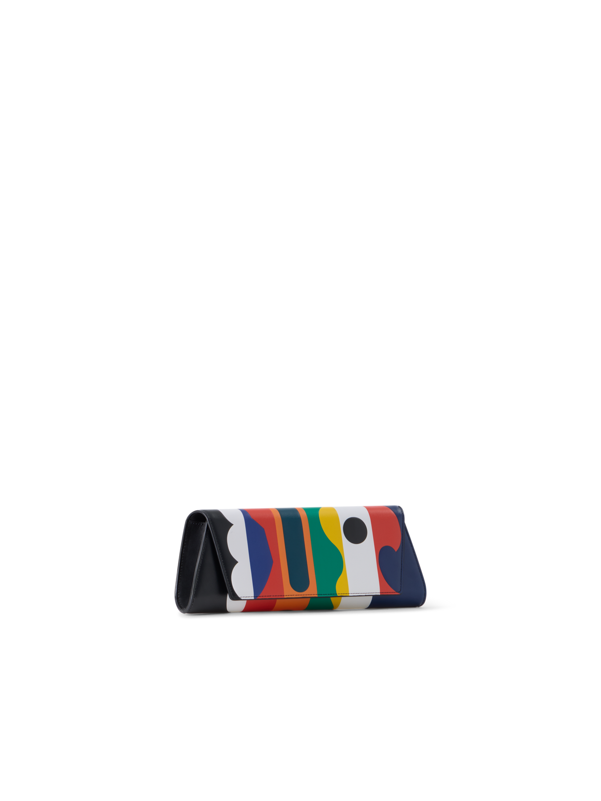 Designer Anouk Small Trapezoid Clutch - multicolor