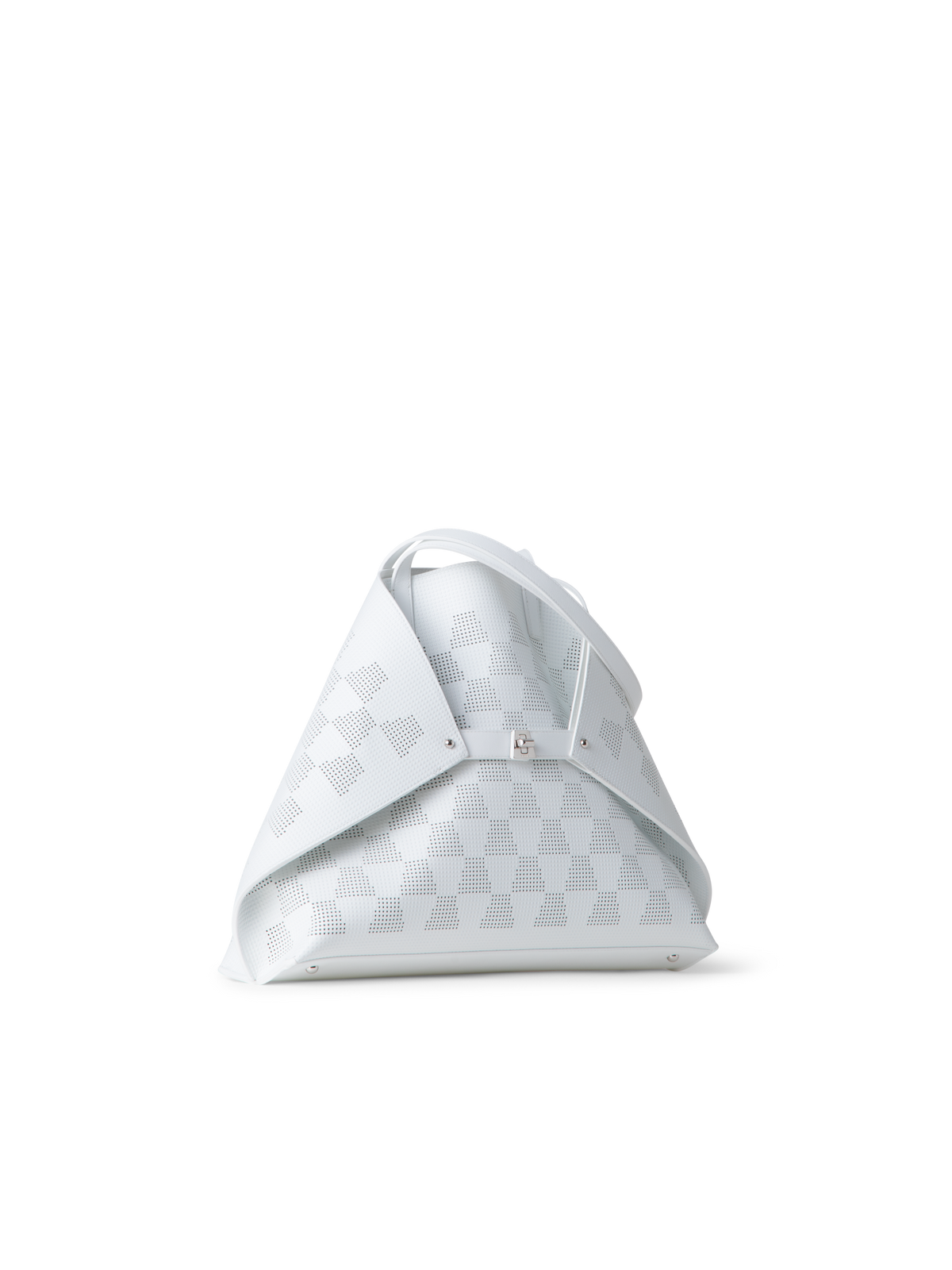 Designer Ai Medium Shoulder Tote - neutral - white