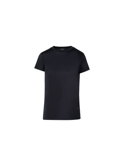 Designer Cotton Jersey T-Shirt - black
