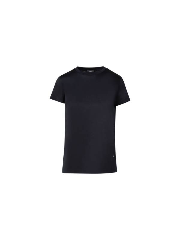 Designer Cotton Jersey T-Shirt - black