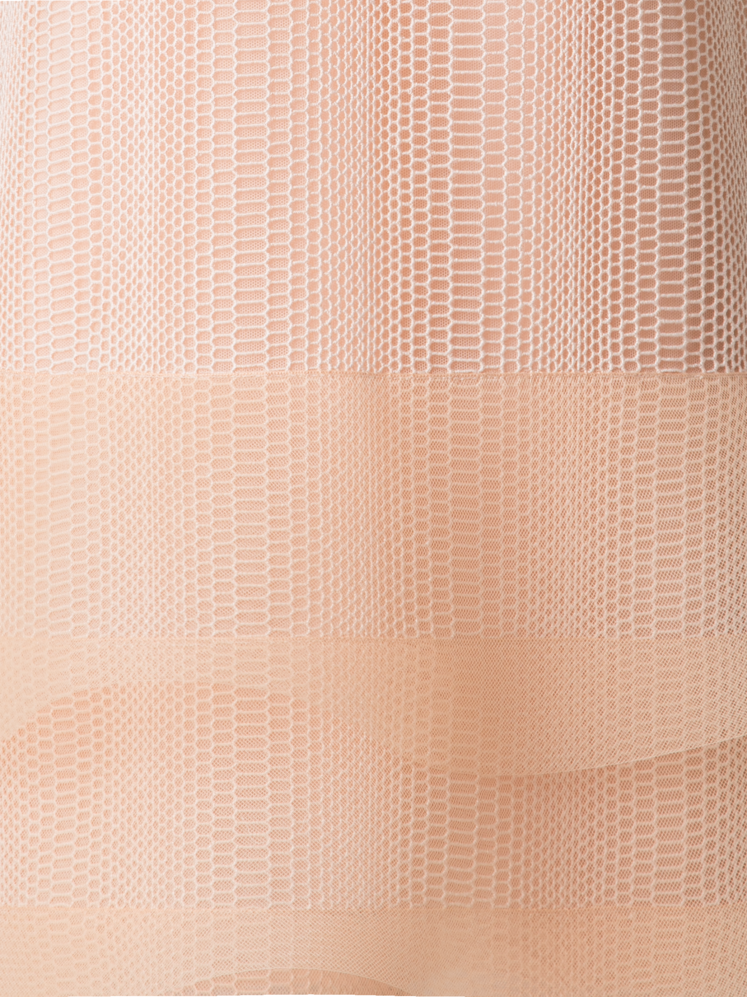 Designer Embroided Cocktail Dress with Waves - neutral - pastel - beige