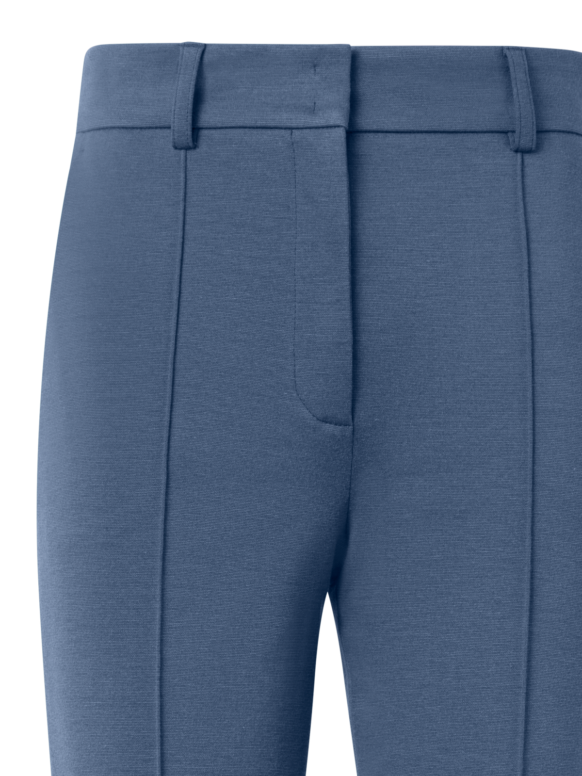 Designer Tapered Signature Jersey Pants - blue