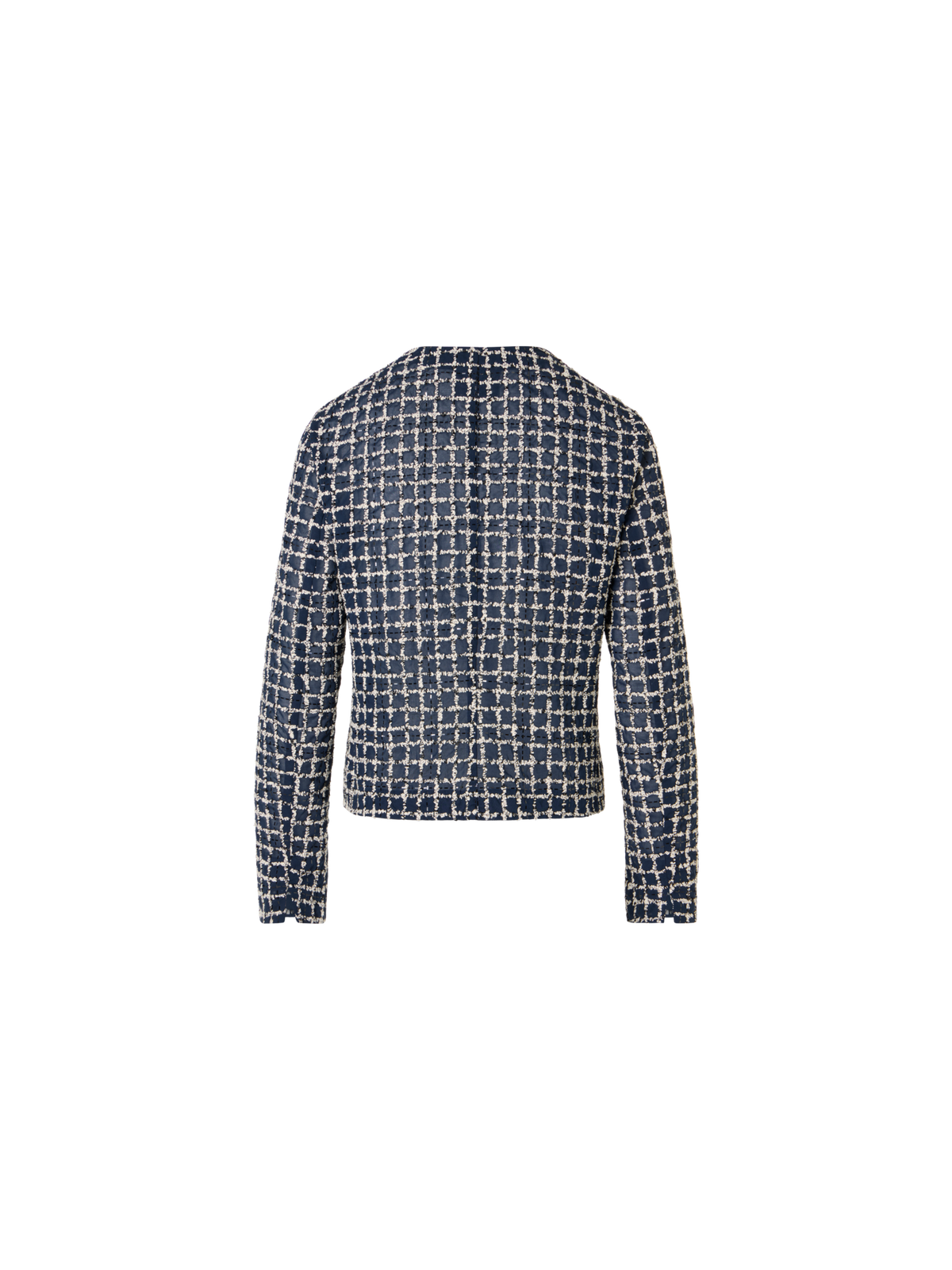 Designer Akio Short Jacket in Cotton Blend - multicolor