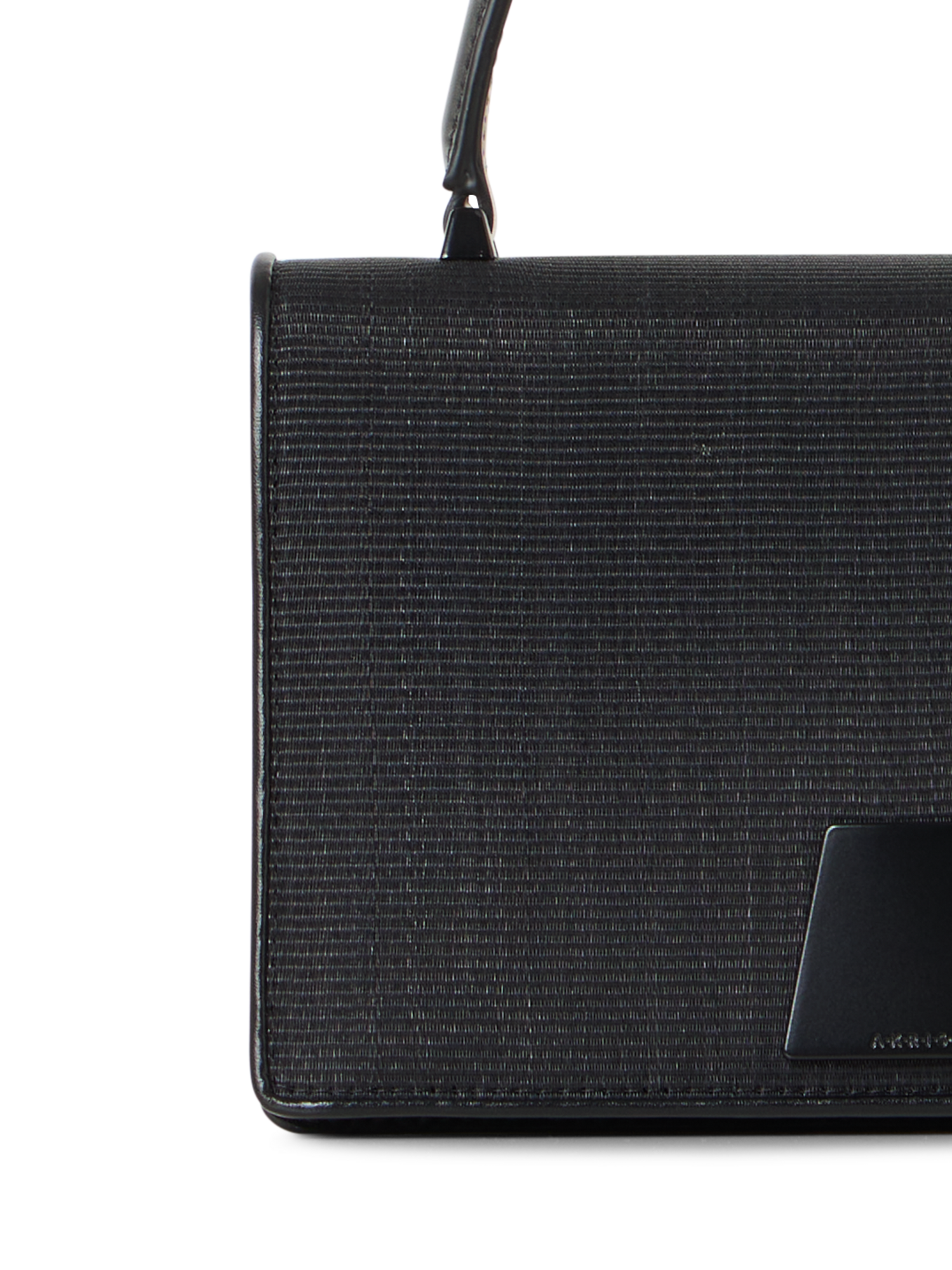 Designer Alice Mini Top Handle Bag - black