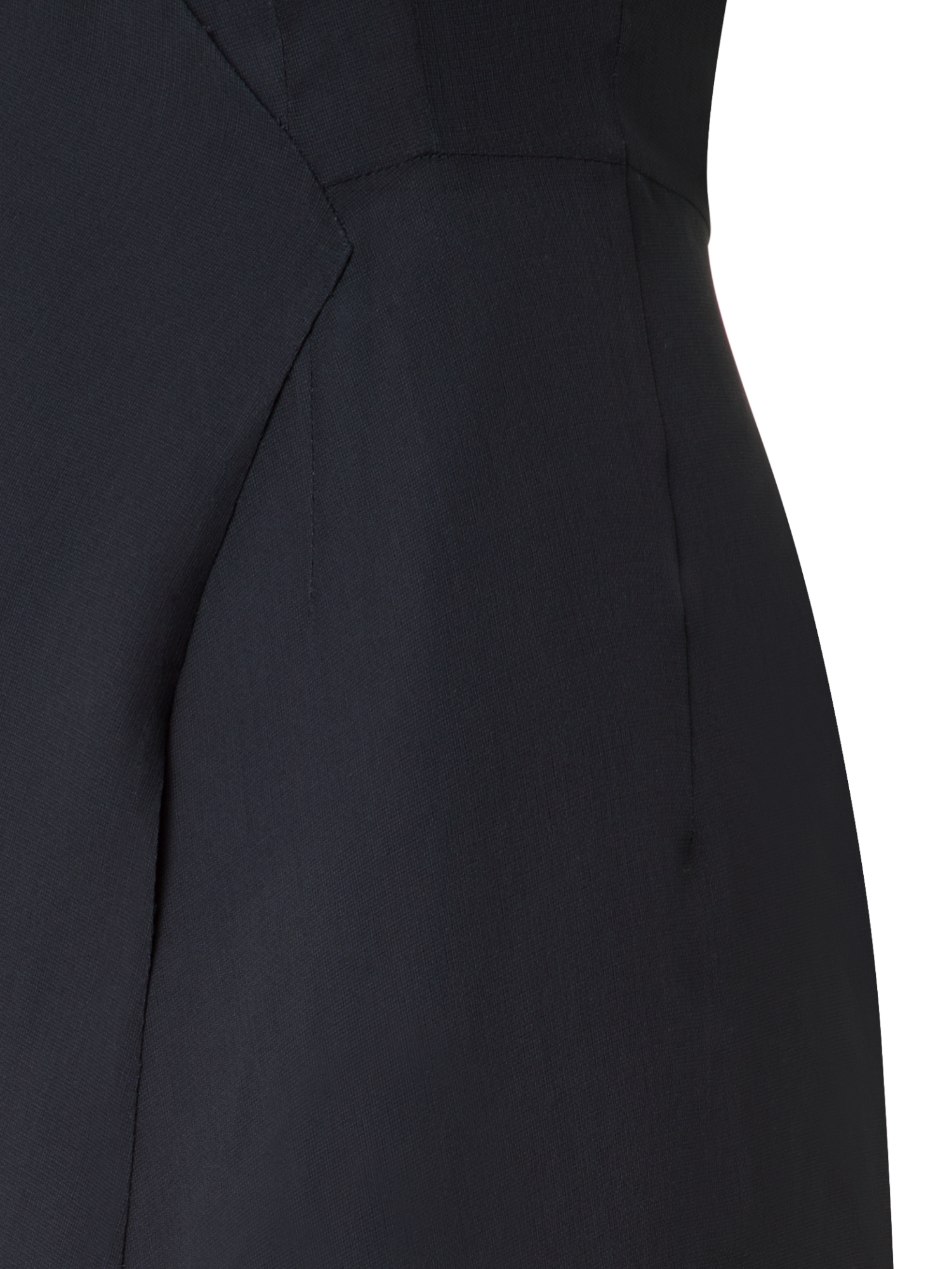 Designer Sheer Silk Gown with Double-Layer - black - neutral